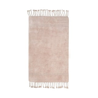 Covoraș din bumbac pentru baie Foutastic Paloma, 70 x 110 cm, roz