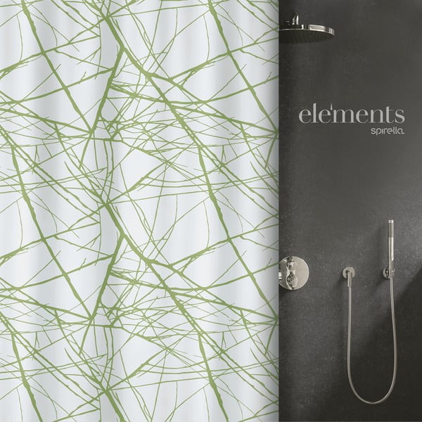 Perdea de duș 180x200 cm Fores – Spirella-image-1