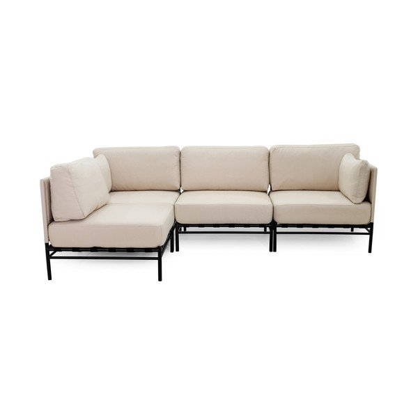 Canapea modulară de grădină bej 234 cm Dandy – Sit Sit-image-2