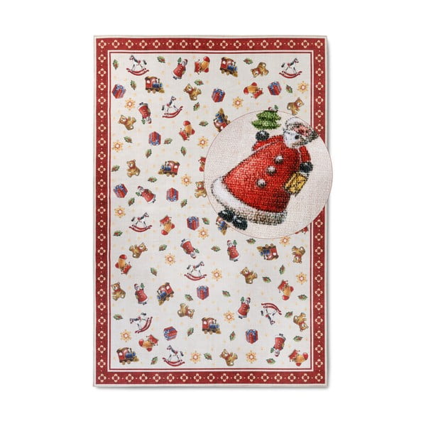 Covor roșu 160x230 cm  cu model de Crăciun Red Christmas – Villeroy&Boch