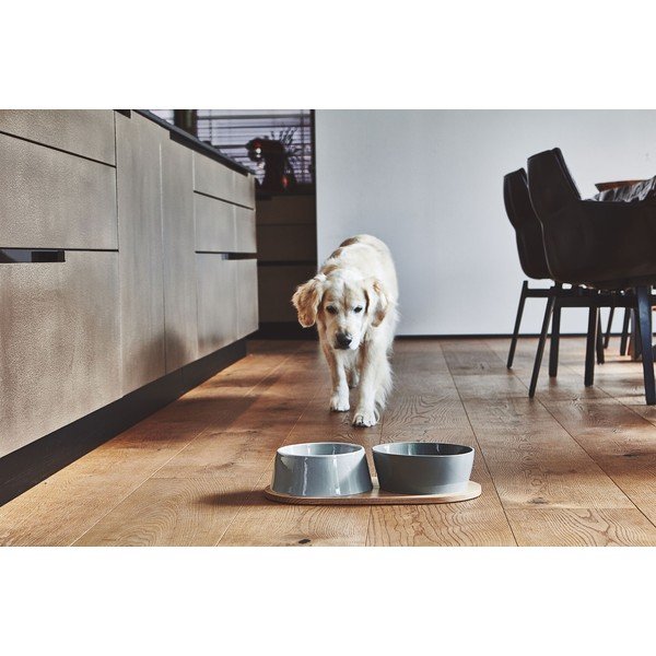 Covoraș pentru bol pentru animale 24x46 cm Doppio Oak Natural M/L – MiaCara-image-3