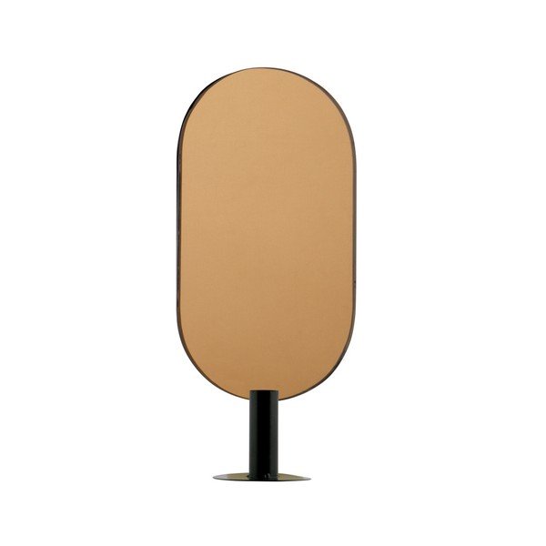 Sfeșnic pentru perete cu oglindă decorativă De Eekhoorn Emily, lungime 37 cm-image-1