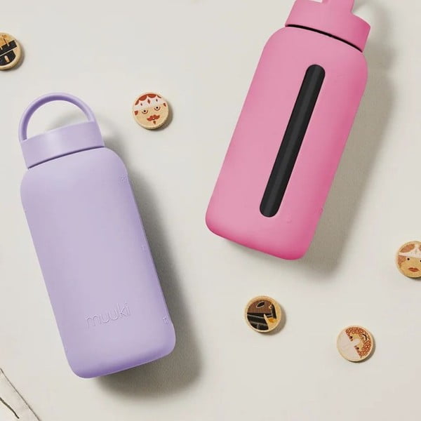 Sticlă mov lavandă de călătorie 720 ml Pastel Lilac – Muuki-image-1