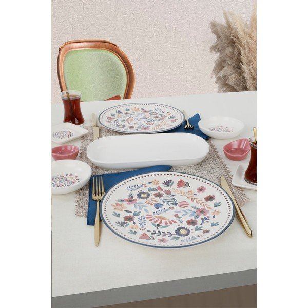 Set veselă cu11 piese My Ceramic Springtime-image-1