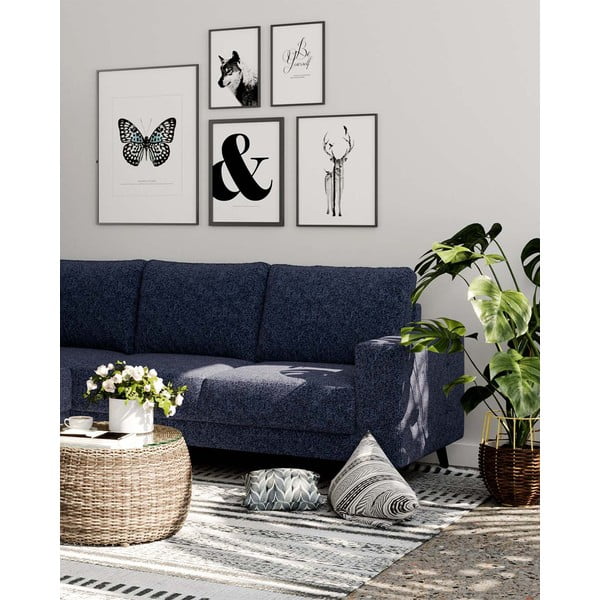 Colțar albastru închis (variabil) Fynn – Ghado-image-1