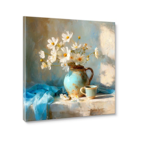 Tablou cu ramă imprimat 70x70 cm Anemone – Styler-image-3