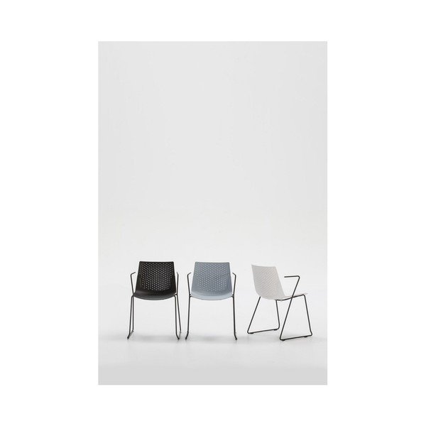 Set 4 scaune Marckeric Edda, albastru-image-1