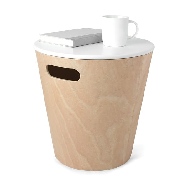 Măsuță auxiliară rotundă ø 40 cm Woodrow – Umbra-image-3