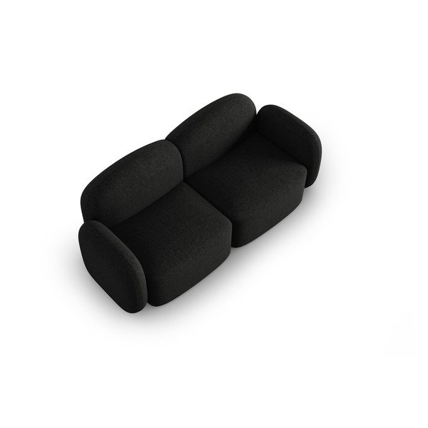 Canapea neagră 194 cm Blair – Micadoni Home-image-3