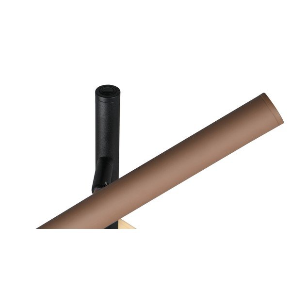 Lampadar negru LED cu abajur din metal (înălțime 150 cm) Fiato – Trio-image-4