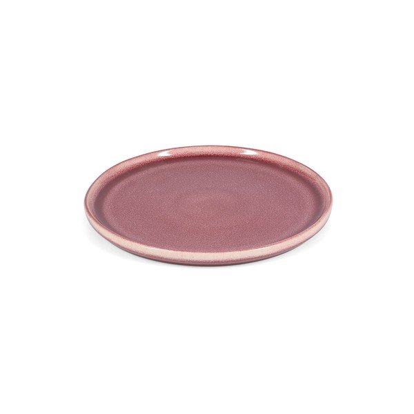 Farfurie burgundy din gresie ø 22 cm Duna – ONA-image-3
