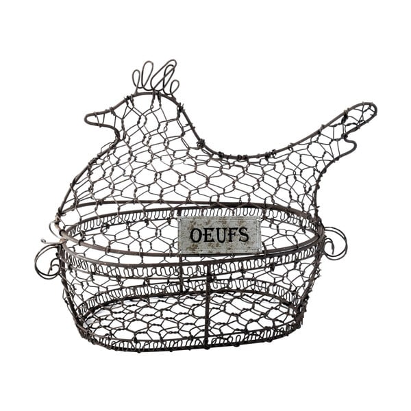 Coș metalic pentru ouă Antic Line Basket