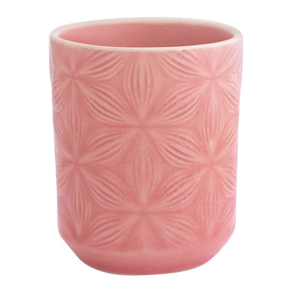 Pahar din ceramică Green Gate Kallia, roz