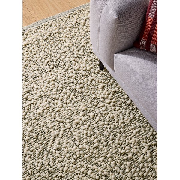 Covor gri țesut manual din amestesc de lână 120x170 cm Claude – MADE-image-4