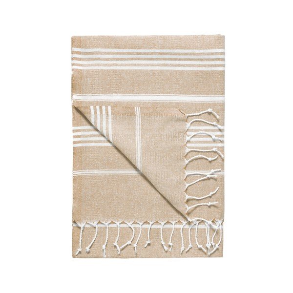Prosop hammam Kate Louise Classic, 180 x 100 cm, bej-image-4