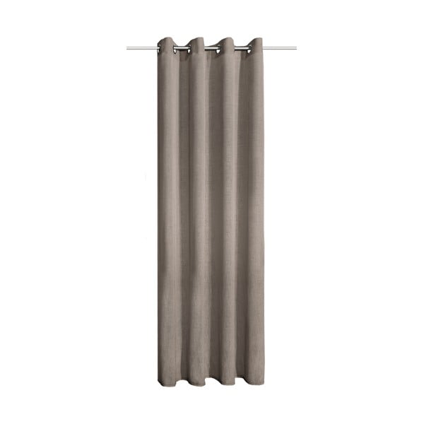 Draperie maro 140x245 cm Struktura Uni – Sehlbach
