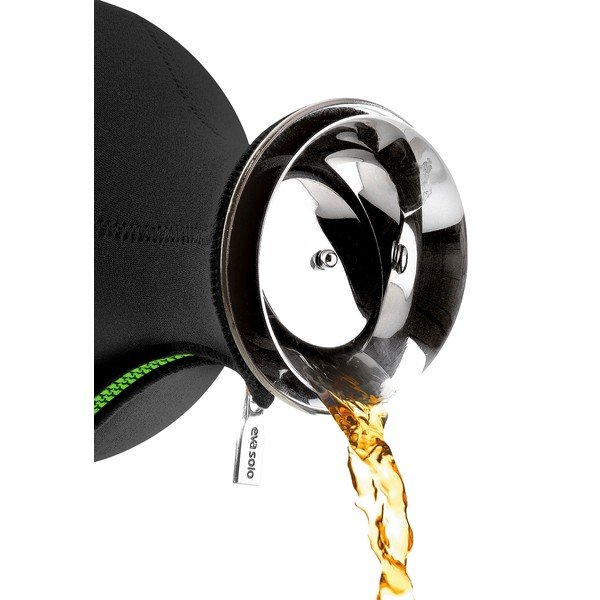 Ceainic negru Eva Solo Neopren Lime, 1l-image-2