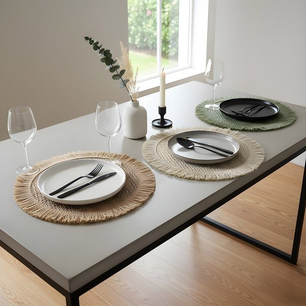 Suport pentru farfurii ø 38 cm Pepita – douceur d'intérieur-image-1