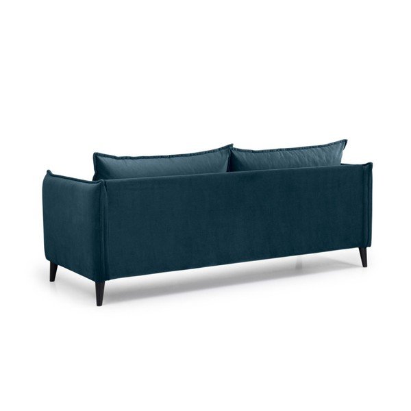 Canapea Scandic Leo, albastru închis, 208 cm-image-3