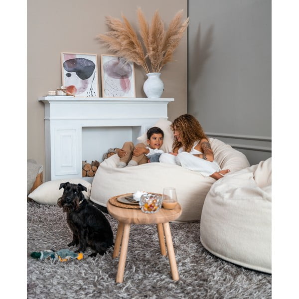 Fotoliu bean bag grej Om 135 – SLOWDOWN-image-1