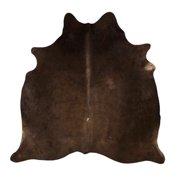 Covor din piele de vacă Hide, 180 x 155 cm, maro
