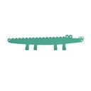 Cuier pentru copii verde pentru perete din metal Crocodile – Rex London