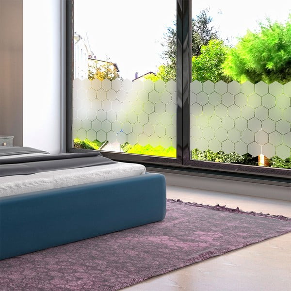 Set 50 de autocolante mate pentru sticlă Ambiance Hexagon-image-3