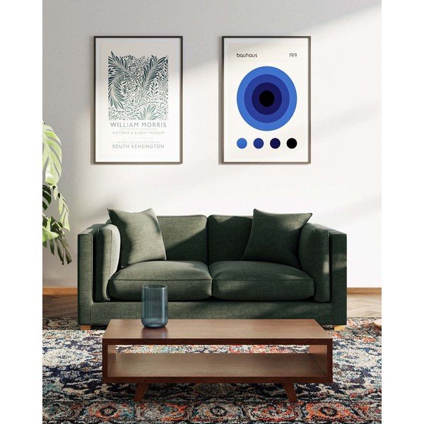 Canapea verde 195 cm Pomo – Ame Yens-image-3