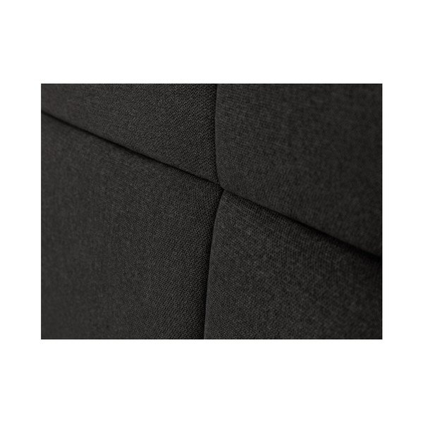 Tăblie de pat Mazzini Sofas Barletta, 140 x 120 cm, negru-image-2