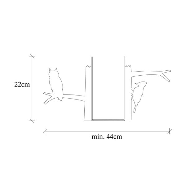 Opritor pentru cărți Forest – Mioli Decor-image-2