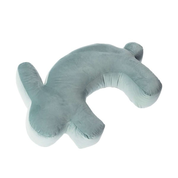 Pernă de alăptat verde-mentă Velvet Bunny – Yellow Tipi-image-2