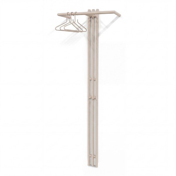 Cuier de perete taupe din oțel 65 cm Senza – Spinder Design-image-4