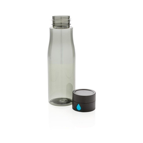 Sticlă de voiaj, XD Design Aqualicious, 600 ml, negru-image-1