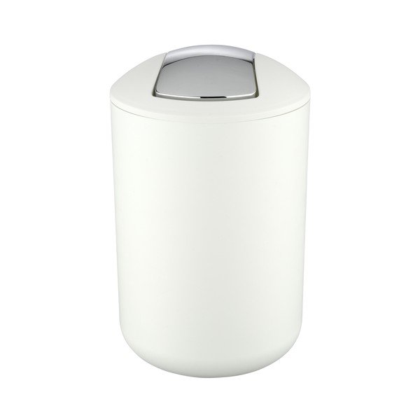 Coș de gunoi alb din plastic 6,5 l Brasil – Wenko-image-2