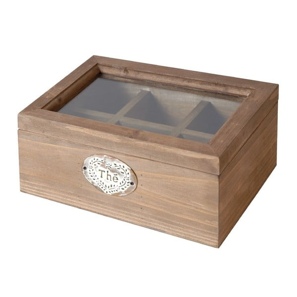 Cutie din lemn pentru ceai Antic Line Thé