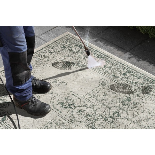 Covor adecvat pentru exterior NORTHRUGS Borbon, 160 x 230 cm, verde-crem-image-3