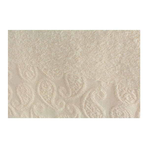 Set 2 prosoape Sal Ecru, 90 x 150 cm-image-1