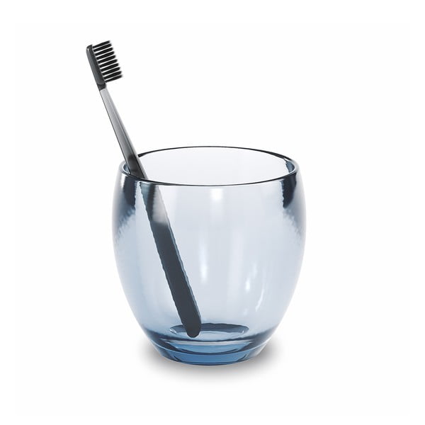 Suport pentru periuța de dinți albastru din plastic Droplet – Umbra-image-2