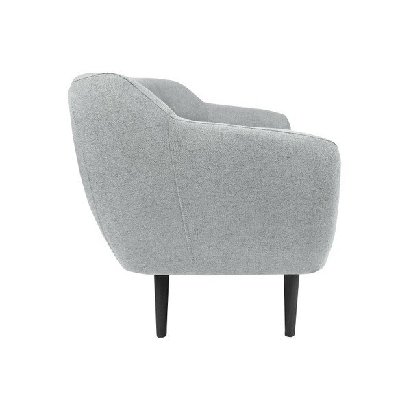 Canapea Mazzini Sofas Piemont, gri deschis, 158 cm-image-3