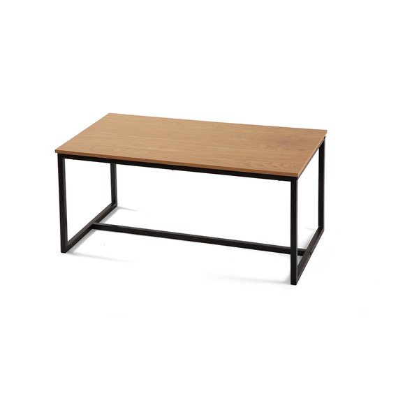 Măsuță de cafea în culoare naturală cu aspect de lemn de stejar 47x90 cm Norden – Bonami Essentials-image-2