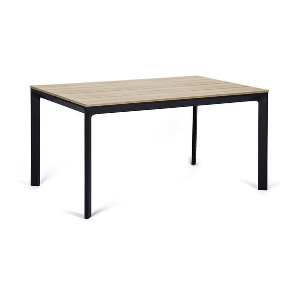 Set 4 scaune negre Kai și masă Thor - Bonami Essentials-image-2