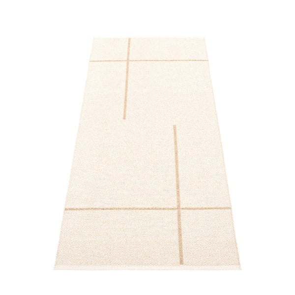 Covor tip traversă pentru interior și exterior bej 70x180 cm Fred Beige – Pappelina-image-2