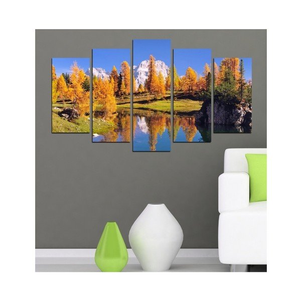 Tablou din mai multe piese 3D Art Janiya, 102 x 60 cm-image-1