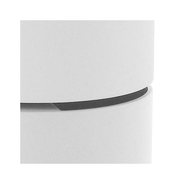 Masă auxiliară Actona Pop, ⌀ 40 cm, alb-image-1
