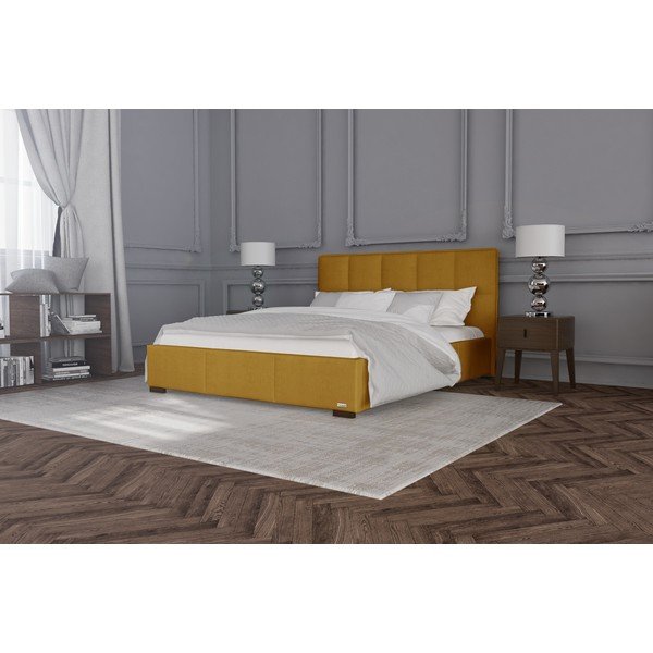 Pat dublu Guy Laroche Home Allure, 160 x 200 cm, portocaliu-image-1