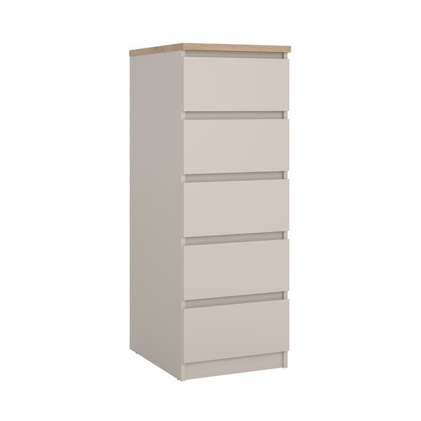 Comodă crem 40x111x50 cm Naia – Tvilum