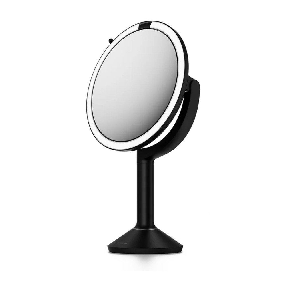 Oglindă cosmetică (mărire 5x/mărire 10x) cu led/de mărire ø 20 cm Trio – simplehuman
