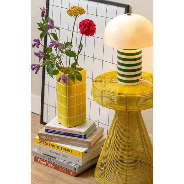 Măsuță auxiliară rotundă din metal ø 30,5 cm Cuerda Corcho – Leitmotiv-image-2