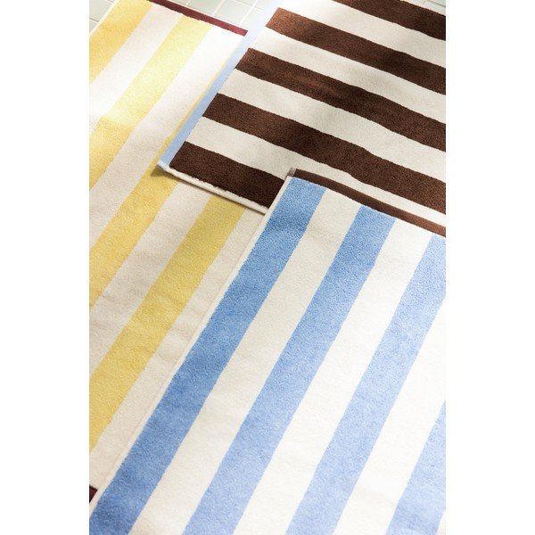 Covoraș de baie albastru din material textil 50x80 cm Gobo – noo.ma-image-4