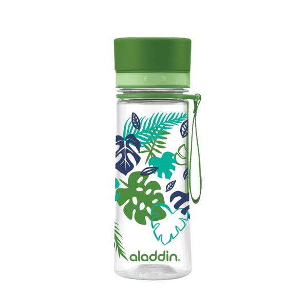 Sticlă de voiaj Aladdin Aveo Bloom, 350 ml, verde